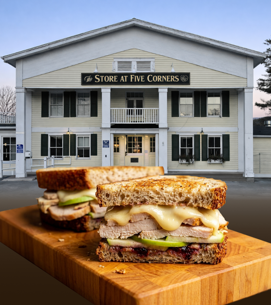 Store at Five Corners with Sandwich Store at Five Corners with Sandwich