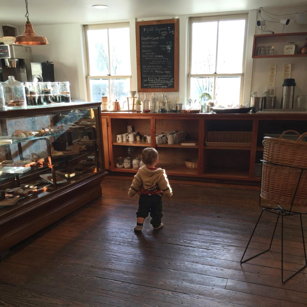 Store interior 2016 with toddler Store interior 2016 with toddler